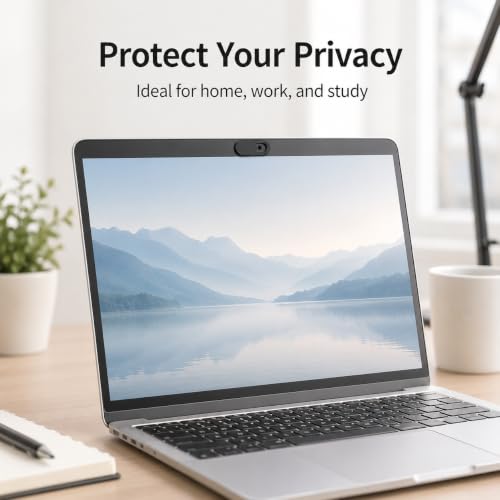 Webcam Cover Slide, Ultra Thin Camera Cover for Lapto Security Blocker for Computer and Camera（6 Pac）