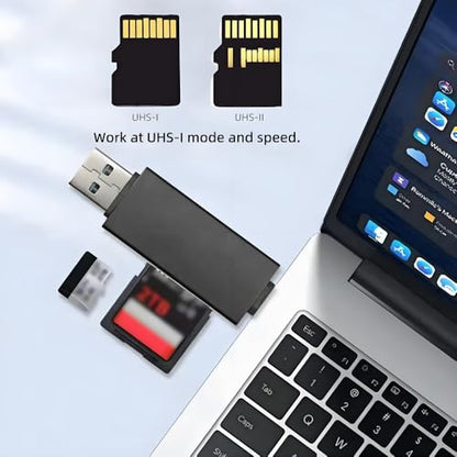 Xiwai Type-C & USB 3.0 to SD Card & TF T-Flash Card Reader Writer for Tablet & Camera & Laptop & Mate Serial Phone - style: USB-C to TF+SD