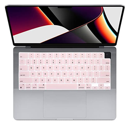 Se7enline for MacBook Pro 14 inch Case 2026-2021 M5 M4 M3 M2,Chalk Pink | 2 in 1 Matte Hard Shell Laptop Case with Keyboard Cover Anti-Scratch Heat Dissipation Full Port Access Slim Lightweight - color: Chalk Pink