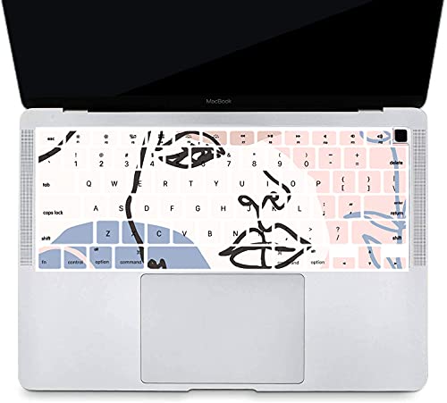 Laptop Case Compatible with MacBook Pro 13 inch with CD-ROM Model: A1278(Old Version 2012/2011/2010/2009/2008), Protective Plastic Hard Shell Case Cover & Keyboard Skin - Girl Pattern 1 - color: Girl Pattern 1, size: A1278(Pro 13 w/CD-ROM 2008-2012)
