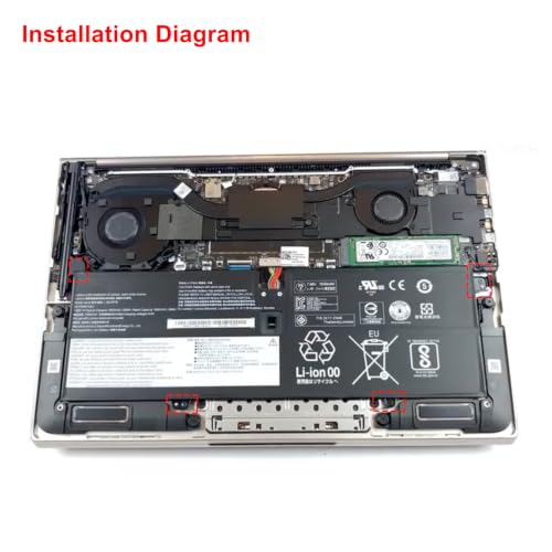 L18C4PH0 L18M4PH0 5B10W67180 Laptop Battery Replacement for Lenovo Yoga C940-14IIL Yoga C940 15irh 14 Series 5B10W67374 5B10T11585 5B10T11586 60Wh 7820mAh 4-Cell - size: 10.02*3.70*0.39inch L18C4PH0