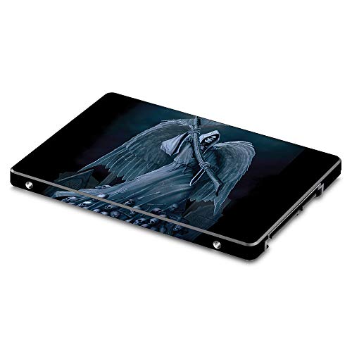 MightySkins Skin Compatible with Samsung 850 Or 860 Evo 2.5" SSD - Death Reaper | Protective, Durable, and Unique Vinyl Decal wrap Cover | Easy to Apply, Remove, and Change Styles | Made in The USA - color: Death Reaper