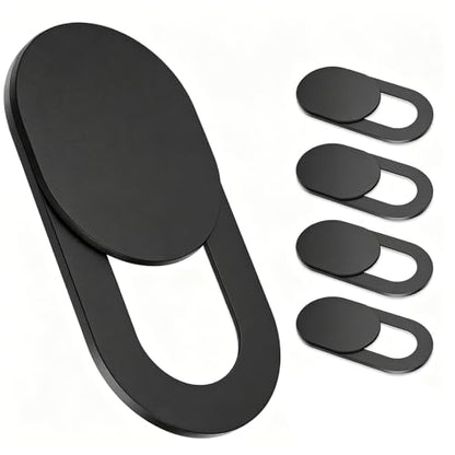 5-Pack Camera Privacy Cover, Slide Webcam Cover for Laptop MacBook PC Phone, Camera Lens Slider Protector, Universal Webcam Cover for Smartphone, Tablet, Computer