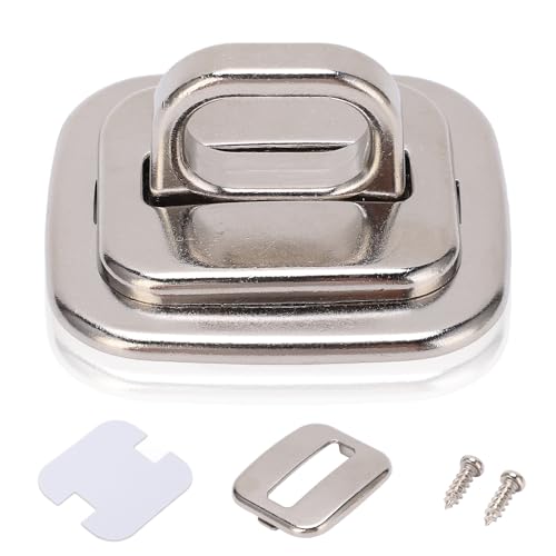 HERCHR Laptop Cable Lock Anchor, Desk Mount Self Adhesive Anti Theft Computer Lock Fixed Plate Zinc Alloy Universal Lock Plate Laptop Lock