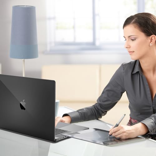 ProCase Slim case for MacBook Pro 16 Inch -Midnightblack | Translucent Hard Shell Shockproof Cover for 2026 2025-2021 MacBook Pro M5 M4 M3 M2 M1 Pro/Max - color: Midnightblack