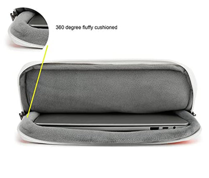 360° Protective Laptop Sleeve Case Bag with Handle and Luggage Strap for iPad 13 inch,MacBook Air 13" and 13.3 inch Screen Laptop - color: Sol de Mayo(3 Pockets), size: 12.5 inch-13.5 inch