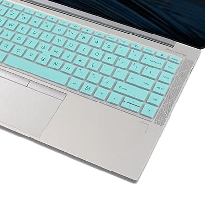 2 PCS Keyboard Cover for HP EliteBook 840 G7 G8 14 Inch Notebook, HP EliteBook 845 G7 G8 14 Inch Notebook PC Model Laptop US Layout Keyboard(Not for HP Elitebook 840 G5/G6)-HotBlue+Clear - color: HotBlue+Clear