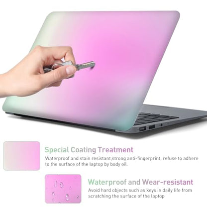 15-15.6 inches Netbook Laptop Skin Sticker Decal Reusable Cover Protector for 11.6 12 13 13.3 14 15 15.4 Notebook Chromebook Easy to Apply Remove, Scratch-Resistant Waterproof I Dream Gradient - color: Dream Gradient