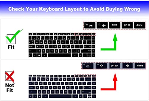 Keyboard Cover for HP Pavilion/HP Laptop 14-dk 14m-dh 14-dq 14-cd/ce/cf 14-dq0052dx dq2053cl dq0002dx 14-dq5043cl 14-cf2112wm 14-dk1003dx 14-ce3065st 14-fq0039ms 14-dh2097nr 14t-dq200 dq300 - color: Colorful