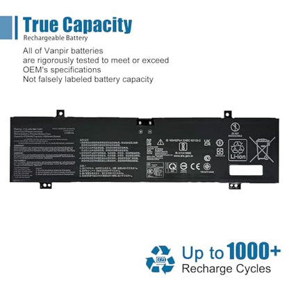 C41N2302 Laptop Battery Replacement for Asus TUF Gaming A14 FA401WV ROG Zephyrus G14 GA403 GA403UP GA403WW GA403WR GA403WP GA403UI GA403UU Series 0B200-04460000 15.48V 73Wh 4716mAh - size: 10.71 * 3.62 *0.51 inch C41N2302