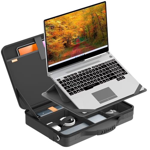Smatree MobileBase Laptop Shoulder Sleeve for 16 inch HP OmniBook X Flip | for 16 inch HP OmniBook X Flip NGAI 16,15.6 inch ZBook Power G9/G10/G10A,EliteBook 655/650,Chromebook 15a/Plus 15at(A485S) - color: Black for Hp, size: for 15.6inch ZBook Power/Eli