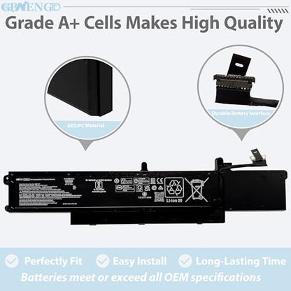 VS08XL VX08XL Laptop Battery Replacement for HP ZBook Fury 16 G9 6X3J4UT 609L4AV 766X9UA G10 G11 Mobile Workstation Series TPN-IB0N TPN-DB1F M85951-171 M85951-271 M86087-001