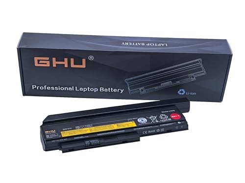 GHU New Battery 44++ 9-Cell 94 WH 0A36307 0A36282 0A36283 0A36283 0A36307 Compatible with Lenovo ThinkPad Notebooks X220 X220i X230 0A36281 45N1027 45N1029 - style: 94Wh/(44++)