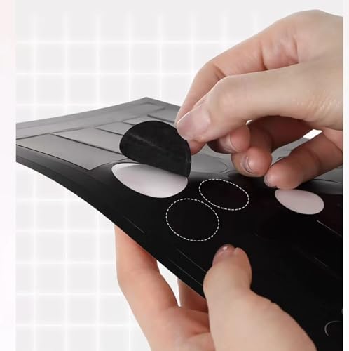 Blocked Vinyl Webcam Cover Stickers | Restickable & Stackable Privacy Covers | for Laptop, Smartphone, Tablet, Smart TV & Game Console – Black, Multiple Sizes