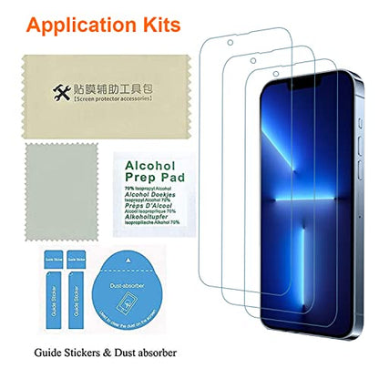 Screen Protector for iPhone 13 pro max iPhone 14 Plus Anti Blue Light Screen Protector Compatible with iPhone 14 Plus iPhone 13 pro max 3 Pack