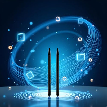 2Pcs Black Stylus Pens for Touch Screens,Stylus Pen Universal Touch Screen capacitive Touch Screen Devices Capacitive Stylus Compatible for iPad,Samsung Galaxy,Touch Screen Smartphones, Accessories