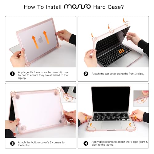 MOSISO Compatible with MacBook Air 13 inch Case M5 2026 M4 M3 M2 2025-2022 | A3449 A3240 A3113 A2681, 3 in 1 Kit Crack-Resistant Heavy Duty Protective Hard Shell Case Cover with TPU Bumper, Baby Blue - color: Baby Blue