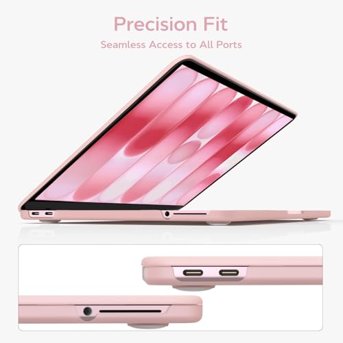 B BELK for MacBook Neo Case 13 inch 2026 Release Model A3404 A18 Pro, Blush | Slim Protective Matte Hard Shell for Mac Neo Case with Keyboard Cover &Screen Protector, Precision Fit, Scratch Resistant - color: Blush