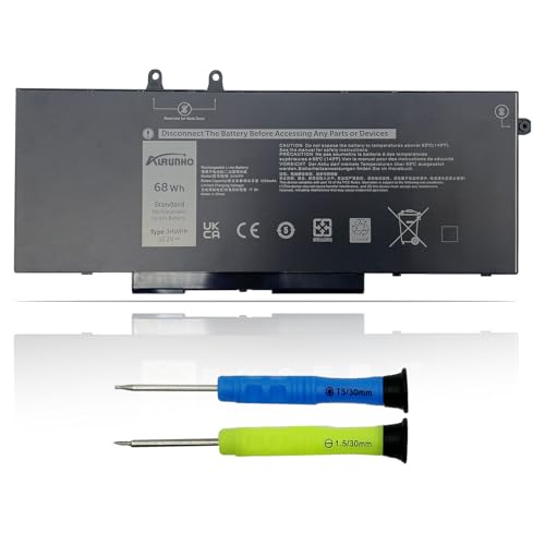 3HWPP Battery Replacement for Dell Latitude 5511 5411 5510 5501 5401 5410 Inspiron 17 7506 7500 2-in-1 Black Edition Series Precision 3551 3541 Series 10X1J 1VY7F T6DC2 YPVX3 JG75F