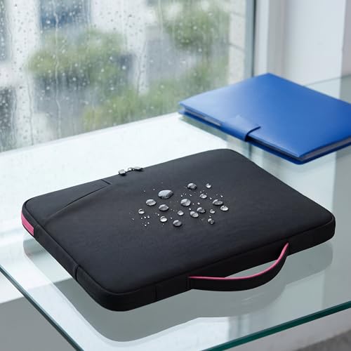Laptop Office Bag Polyester Case Sleeve for Mate Book Think pad Office Bag-Black - color: Black