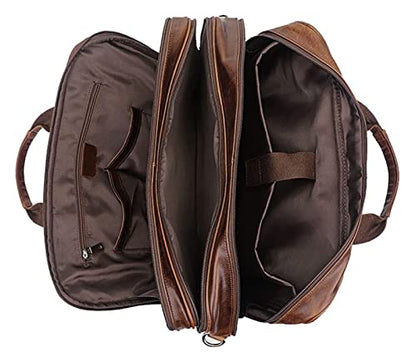 Office 17 Inch Laptop Bag,Large Business Briefcase for Men men,Travel Laptop Shoulder Bag