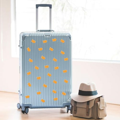 Goldfish Cracker Sticker Roll - 1000 Pcs & 2 Roll Cute Fish Cookie Waterproof Vinyl Reusable Laptop Stickers for Coloring Book Scrapbook Water Bottle Page Activity Pad Birthday Party Favors - style: Goldfish