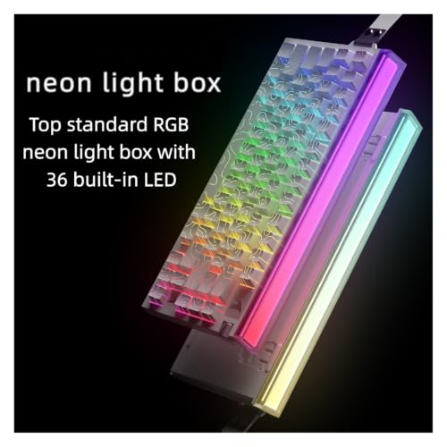 R85HE Magnetic Axis Gaming Wire Keyboard 8KHz Rate 0.005mm RT Precision Adjustable 5 Layer Soundproof Filling RGB(R85 HE-White Lines) - color: R85 HE-White lines