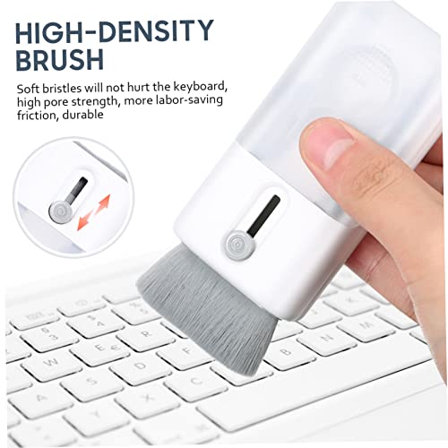 2sets Electronic Cleaning Tools Cleaning Brush Pen Wiper Key Cap Puller and Spray Bottle for Headphones Keyboards Laptops Phones and Monitors