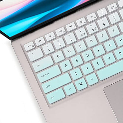 Keyboard Cover for Dell Inspiron 16 5620 5625 7620 7630, Dell Inspiron 14 5000 7000 5410 5415 5418 5420 5425 7415 7420 7415 7420 7425 7430, Inspiron 13 5310 /Dell Latitude 3320 3420-MG - color: MintGreen