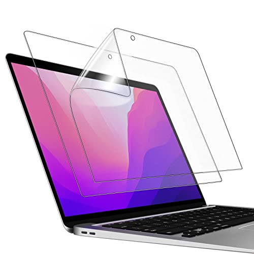 JETech Screen Protector for MacBook Pro 13-Inch (2016-2022, M1/M2) / MacBook Air 13-Inch (2018-2020, M1), Anti-Glare Film Matte, Anti-Fingerprint, 2-Pack - size: MacBook Pro/Air 13 Inch