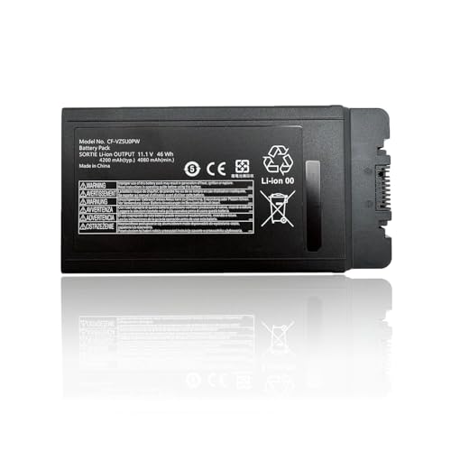 JOTACT CF-VZSU0PW 46Wh Laptop Battery Compatible with Panasonic Toughbook CF54 CF-54 Mk1 Series 11.1V 4200mAh CF-VZSUOPW CF-VZSU0PR - size: 6.99*2.78*0.67 inch CF-VZSU0PW