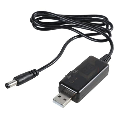 USB Adapter Converter Cable DC5V 9V 12V with 8 Plugs for Router Fan Charging Bank Portable - color: Adjustable 9 12V lin