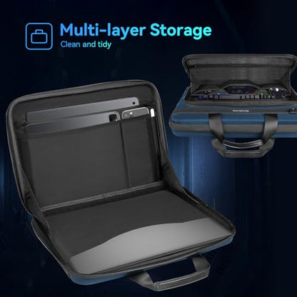 Smatree Heavy Duty Hard Case for 18 inch HP/Alienware/ASUS/Acer/MSI | for 18 inch Alienware 18/m18,ASUS ROG Strix G18/Scar18 2025/2024,Acer Predator Helios 18/Neo 18,Raider 18HX,HP OMEN 17,Blue - color: Blue-18 Inch