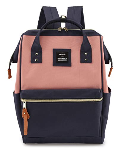 Himawari Laptop Backpack for Women&Men,Wide Open Large USB Charging Port 15.6 Inch Laptop Doctor College Work Bag (XK-05#-USB L） - color: Xk-05#-usb L