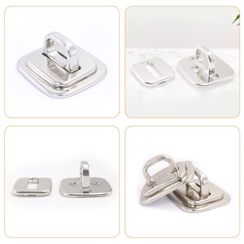 Mikikit Laptop Cable Lock Anchor Security Base Plate Anti-Theft Lock for Laptops Monitors and Electronics 4PCS Desk Mount