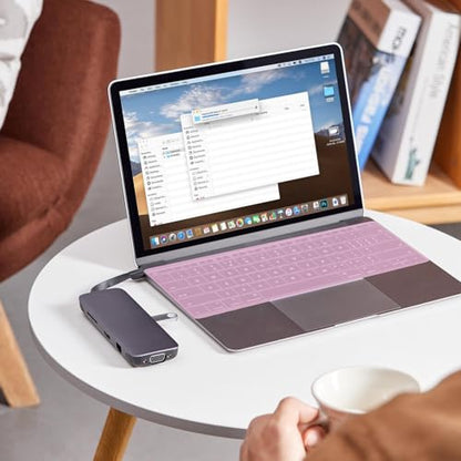 12-14 Inch Keyboard Cover - Ultra Thin Silicone Dust Proof Laptop Protector | Waterproof Silicone Film, Keypad Shield, Perfect Daily Use Accessory, Fits Keyboards With Numbers, Easy To Clean Protector - color: 12-14 inch film ()