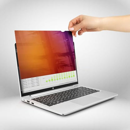 StarTech.com 14-inch 16:9 Laptop Privacy Screen, Reversible Gold Filter w/Enhanced Privacy, Security Shield, +/- 30 Deg. - size: 14"