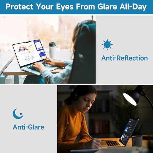 2 Pack Anti Glare Screen Protector Compatible with MacBook Air 13.6/13'' (2022-2026, M2/M3/M4/M5) | Matte Anti Glare Film | Anti Scratch Protector | for Mac 13in - size: MacBook Air 13.6 Inch (2022-2025, M2/M3/M4)