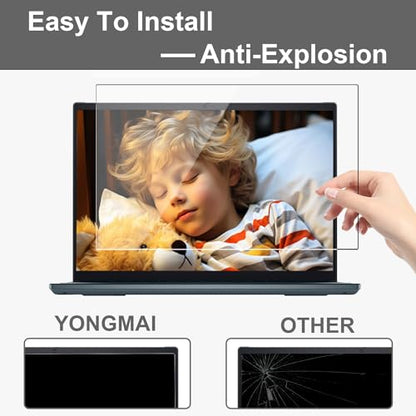 14" Laptop Screen Protector, Tempered Glass Protector for HP/Dell/Sony/Gateway/Samsung/Lenovo/Acer/MSI/LG/Razer Blade Aspect Ratio 16:9 Laptop 14inch, 9H Hardness, Fingerprint Resistant, Bubble Free - size: 14 Inch (16:9 Aspect Ratio)