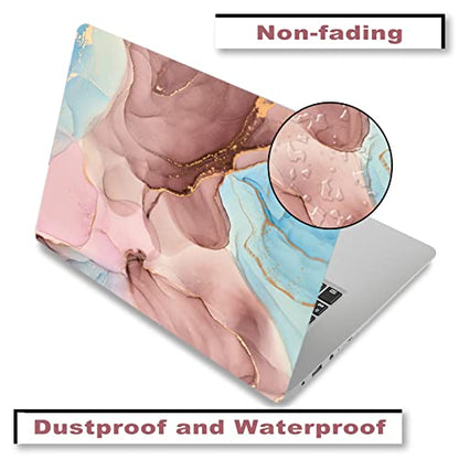 Laptop Skin Sticker Decal, 15.6" Universal Skin for 12" 13" 13.3" 14" 15" 15.4" 15.6 inch Laptop Netbook PC Notebook Vinyl Reusable Skin Sticker Art Protector Personalized,Dreamy Marble - color: Dreamy Marble
