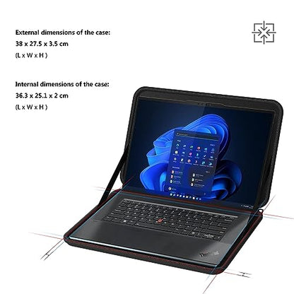 Smatree 15.6-16inch Hard Laptop Sleeve for ASUS ROG Zephyrus G16 2025/2024/2023, ROG Zephyrus M16/ROG Flow X16, Lenovo ThinkPad Z16, Samsung Galaxy Book4 360, ASUS Zenbook Pro 15 OLED/ROG Zephyrus G15 - color: For 16 Inch Lenovo Laptop