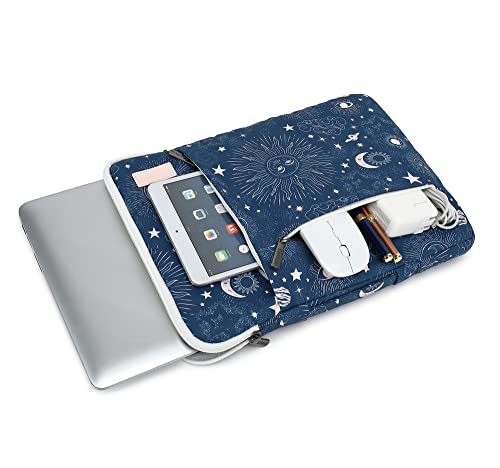 360° Protective Laptop Sleeve Case Bag with 3 Pockets for MacBook Pro 14 inch and 14 inch-14.4 inch Screen Laptop (Sol de Mayo) - color: Sol de Mayo(3 Pockets), size: 14 inch-14.4 inch