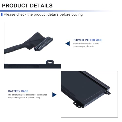 Futurebatt Replacement Laptop Battery for Dell XPS XPS 15 9530 (BB8FLV1) 9535 P31F001 Precision M3800 15d-3728 15d-3828 15d-4528 4721 4723 4728 6828t 8728t 8828t 9728t Series 701WJ - size: M3800 13.23*5.63*0.98*in