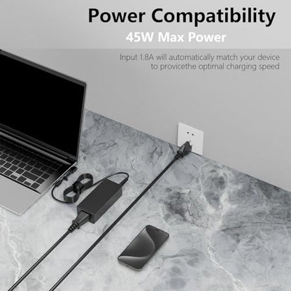45W Laptop Charger fit for Acer Aspire 3 5 14 15 515 315 A315-22 A315-23 A325-42 A315-58 A315-58G A315-35 A315-34 A315-42 A315-24P A314-22 A314-21 A314-23P A315-57G A317-53 A515-44 A515-45 A515-46