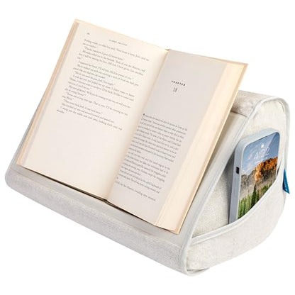LAPGEAR Book Pillow - Almond, Fits 6" x 9" Books - color: Almond