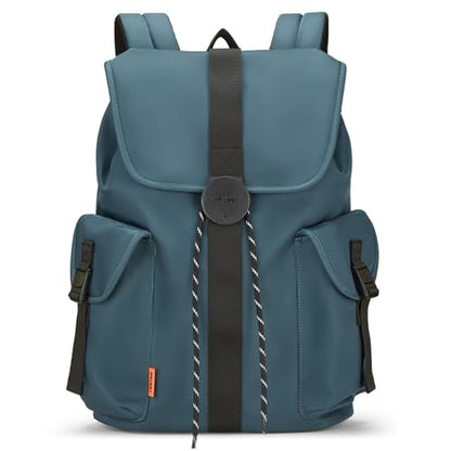 mixi Travel Laptop Backpack for Women & Men Carry On Backpack fits 16'' Laptop, Waterproof Lightweight Casual Weekender Bags Rucksack,17 Inch, Abyssal Green - color: Abyssal Green