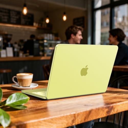 B BELK for MacBook Neo Case 13 inch 2026 | (A18 Pro, Model A3404) | 1:1 Precision Fit | Official Citrus Clear | Matte Hard Shell Case | Scratch & Fingerprint Resistant for MacBook Neo 13 inch Case - color: Citrus Clear