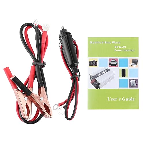 Car Power Inverter 300W, 12V to 110V Converter with Dual USB Ports, Portable Auto Charger for Laptops, Phones, Tablets