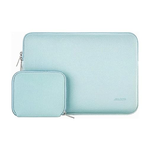 MOSISO Laptop Case 13 inch, 13 inch Laptop Sleeve with Small Case | Compatible with MacBook Neo / Air M5 M4 M3 M2 M1 2026-2018 / Pro M2 M1 2026-2016, Neoprene Computer Sleeve Bag, Mint Green - color: Mint Green, size: 13 inch