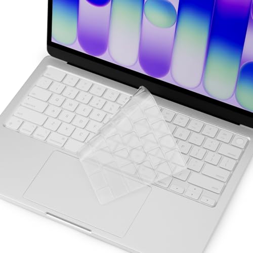 ProElife Keyboard Cover Skin for 2026 New MacBook Neo 13 inch with Apple A18Pro Chip/A3404, Premium Ultra Thin Keyboard Protector for MacBook Neo 13'' A18 Pro Accessory, US ANSI Layout (Transparent) - color: Transparent